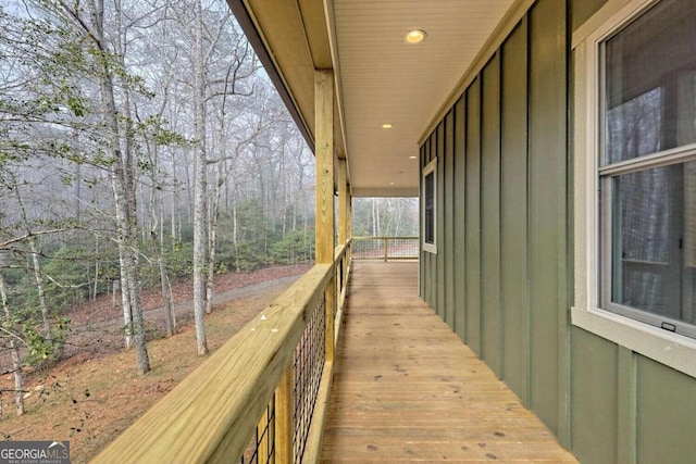 465 Wildflower Rdg, Warne, NC 28909 - view of deck
