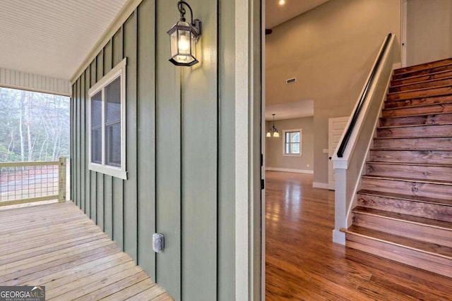 465 Wildflower Rdg, Warne, NC 28909 - exterior space with visible vents and a porch