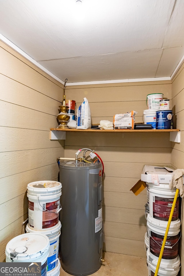 utilities with water heater