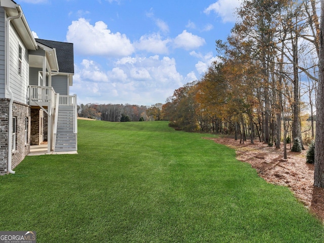 216 Ewing Way, Dacula, GA 30019 - view of green lawn with stairway