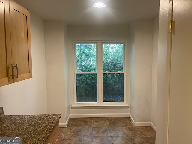 interior space featuring tile patterned floors