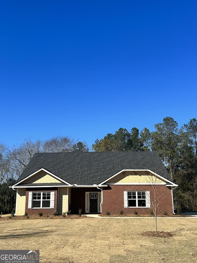 view of ranch-style home