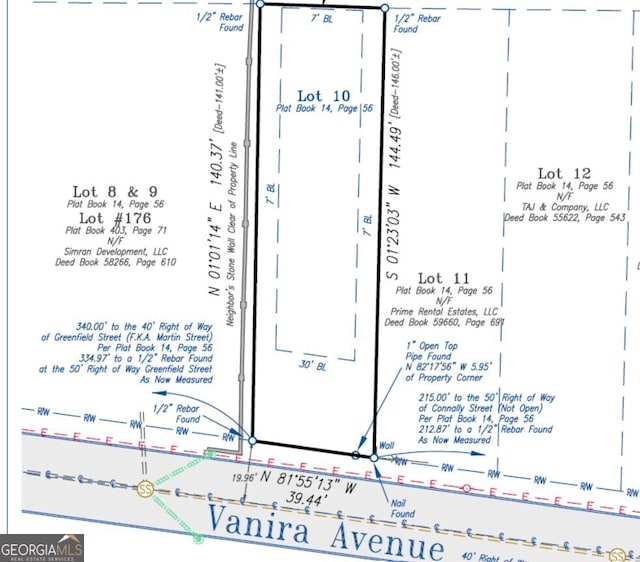 180 Vanira Ave SE, Atlanta GA, 30315 land for sale