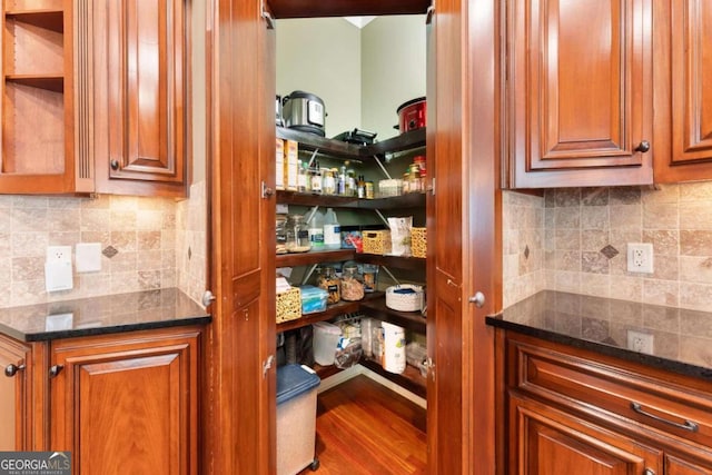 view of pantry