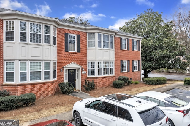 multi unit property with brick siding