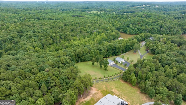 view of yard featuring a rural view