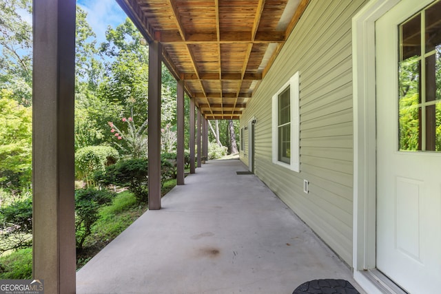 view of patio