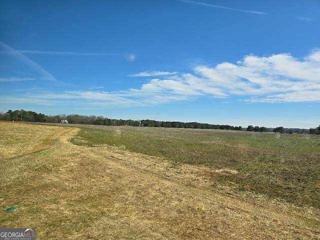 view of landscape with a rural view