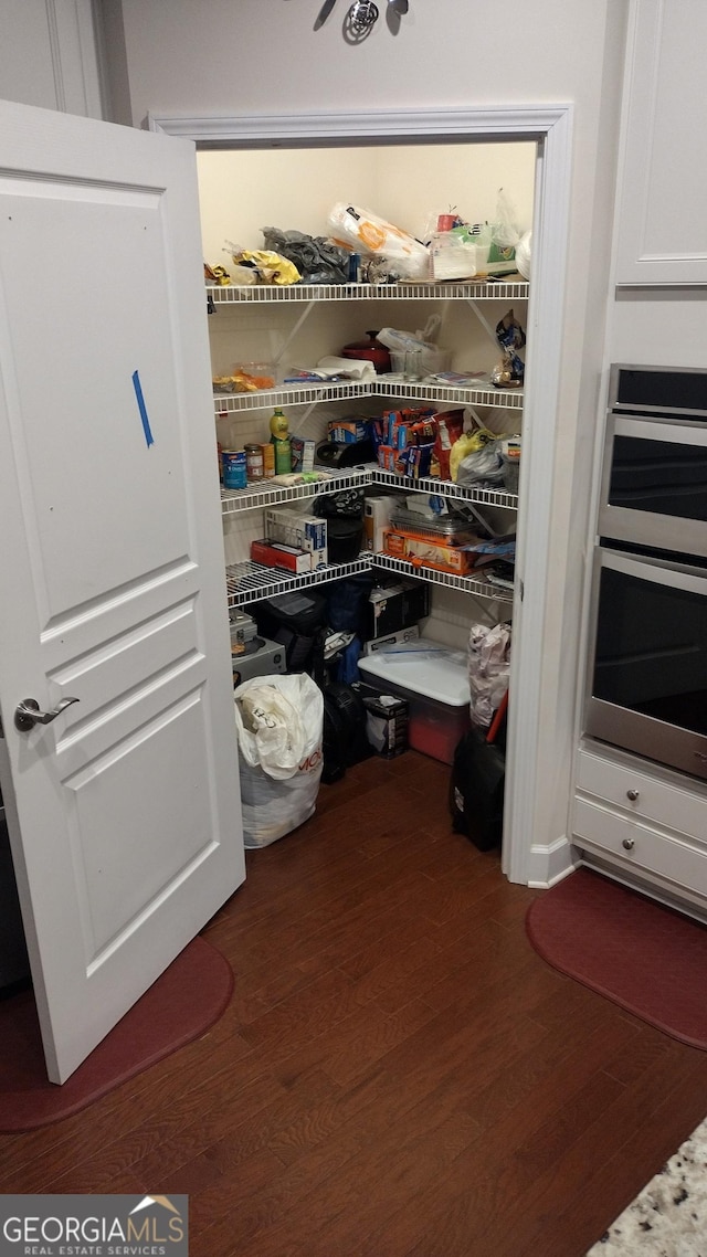 view of pantry