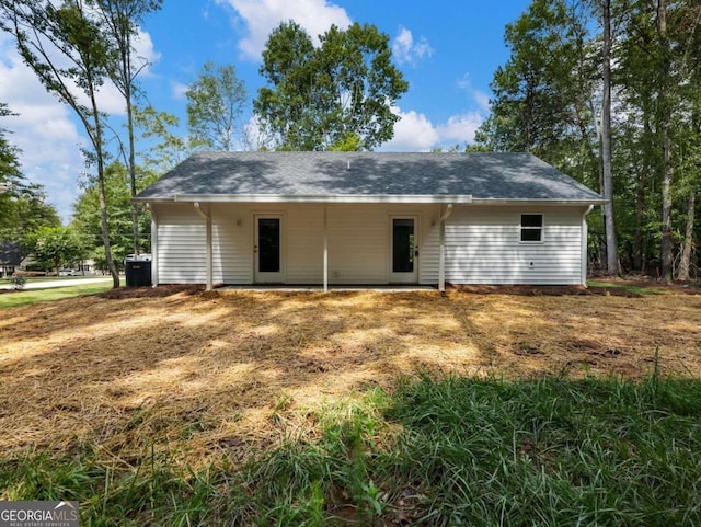 view of rear view of house