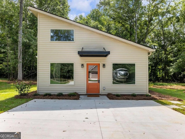 view of bungalow