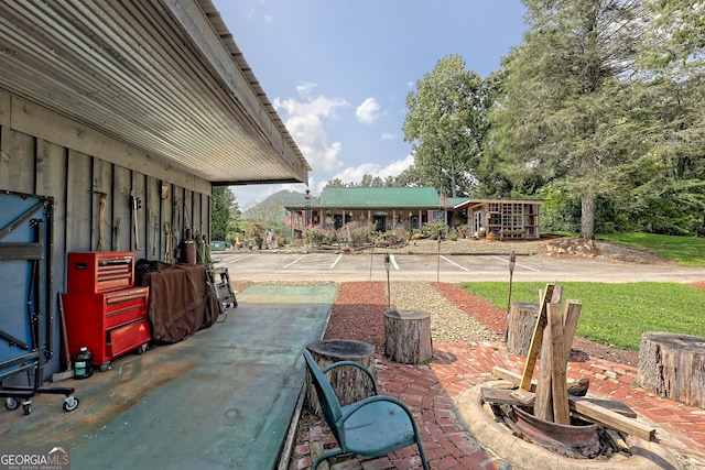 view of patio