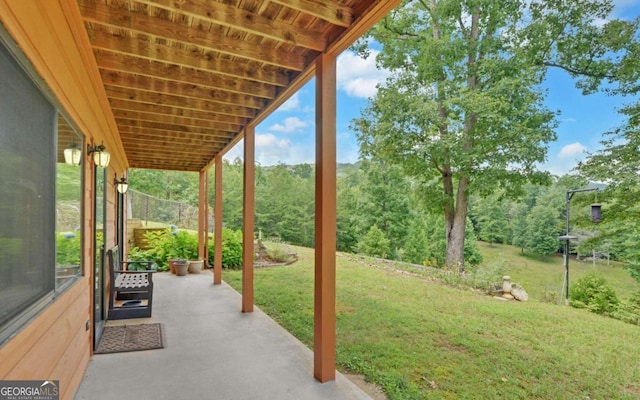 view of patio / terrace