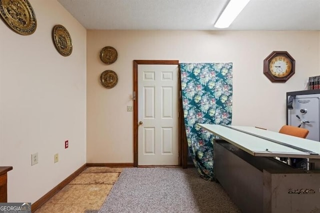 view of tiled foyer entrance