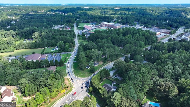 aerial view with a view of trees