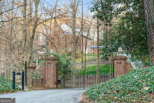 view of gate