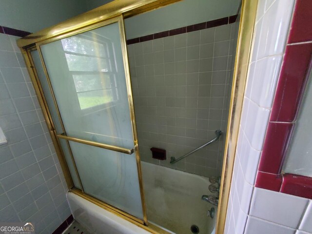 1217 Whispering Pines Rd, Albany, GA 31707 - bathroom with bath / shower combo with glass door