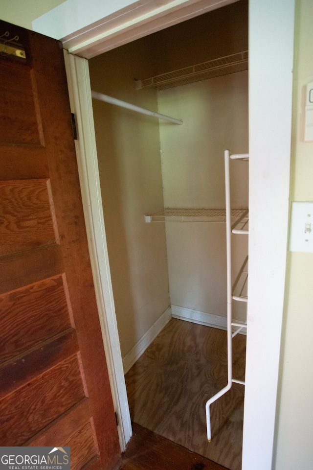 view of closet