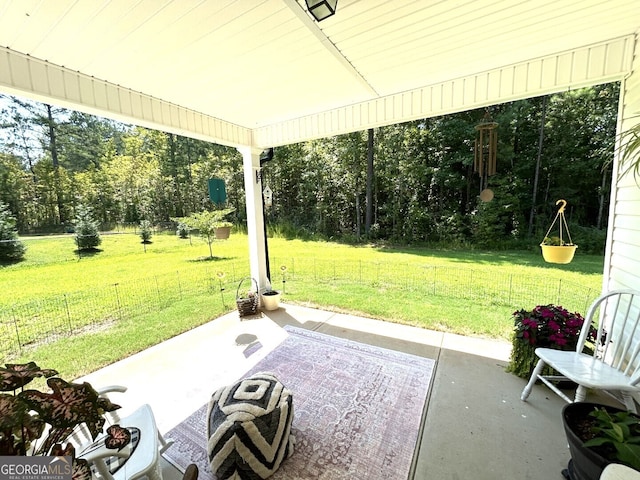 view of patio / terrace