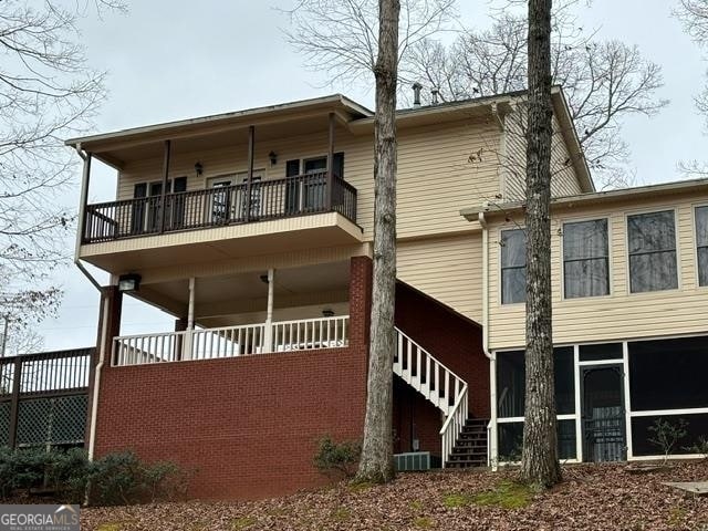 view of rear view of house