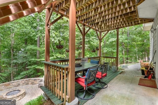 view of patio / terrace