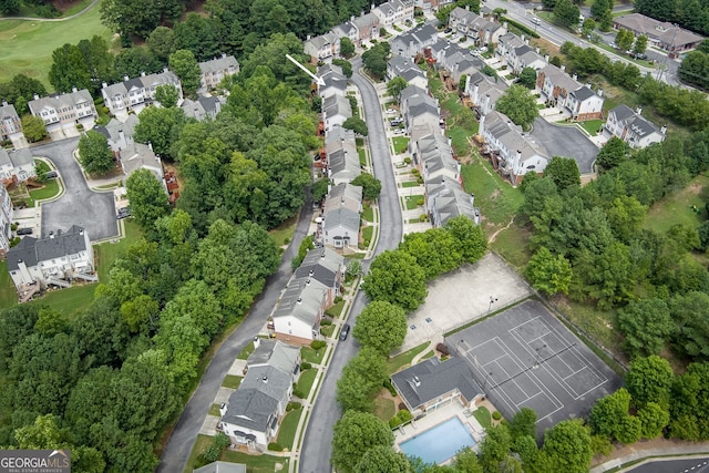 bird's eye view