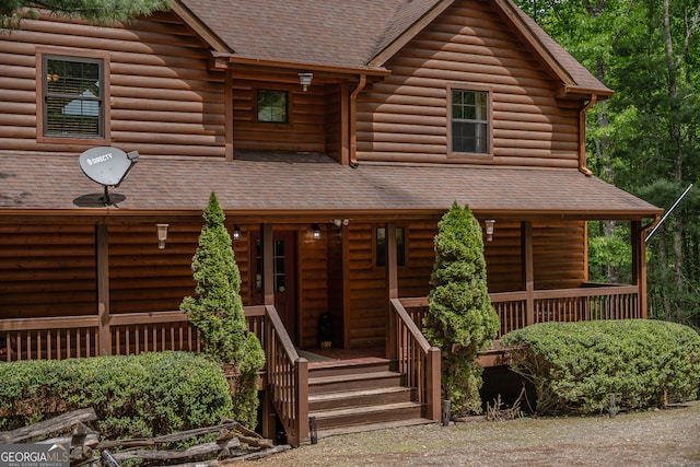 view of cabin