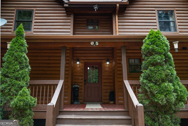 view of property entrance