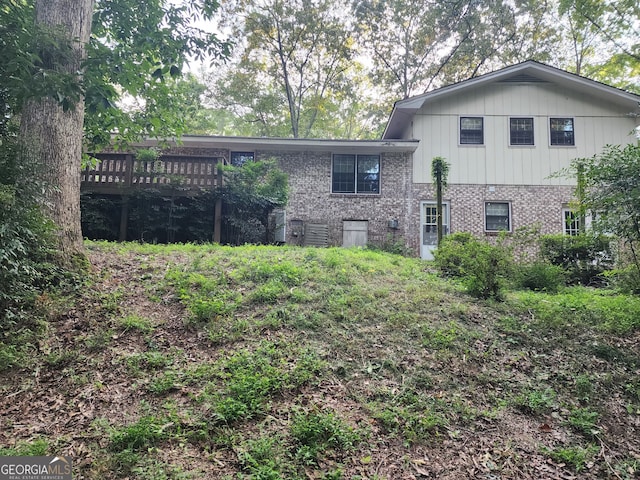 view of rear view of house