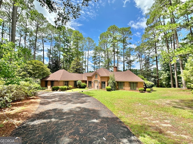 view of ranch-style house