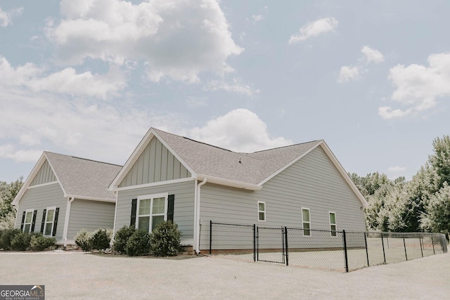 view of property exterior