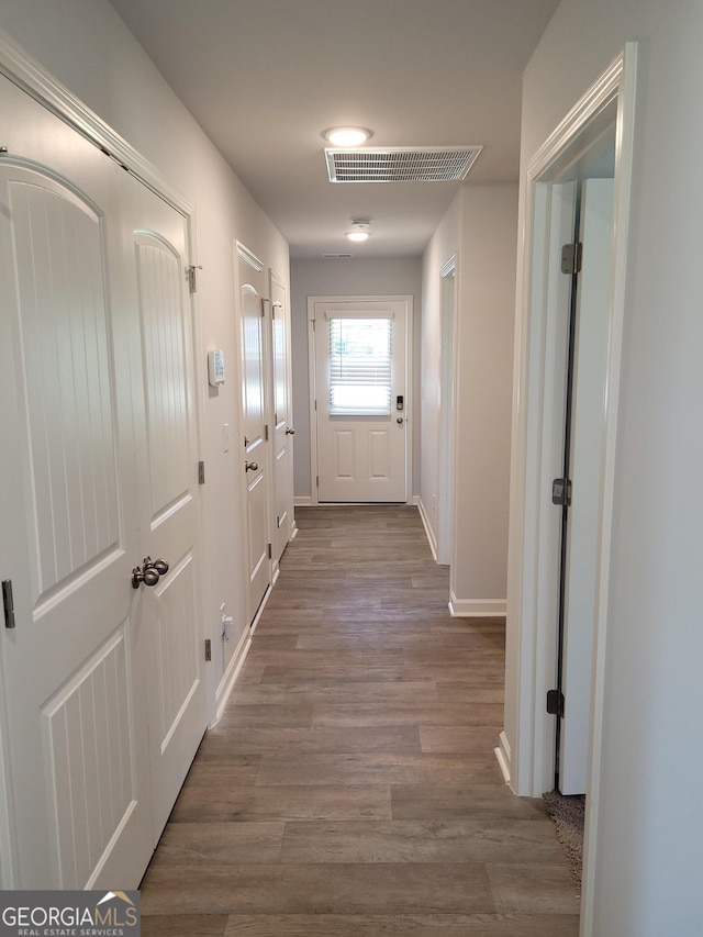 726 Windstream Dr Unit A10, Lagrange, GA 30241 - hall with wood-type flooring