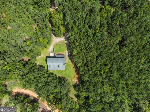 225 Big Oconee River Rd, Sparta, GA 31087 - drone / aerial view featuring a view of trees