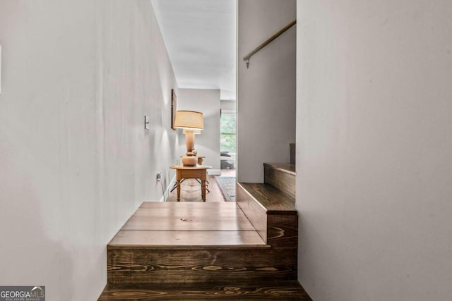 225 Big Oconee River Rd, Sparta, GA 31087 - corridor featuring stairway