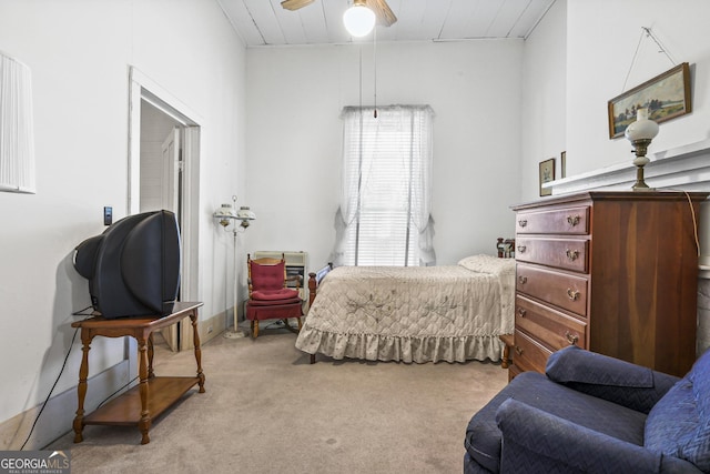 211 Main St, Franklin, GA 30217 - bedroom featuring carpet flooring and a ceiling fan