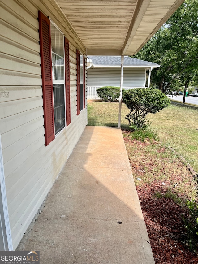 view of patio