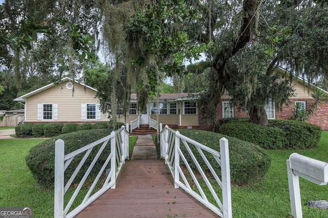 view of back of house