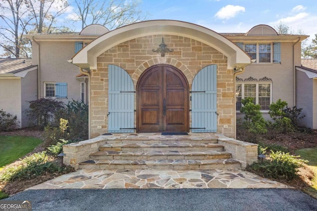 view of property entrance