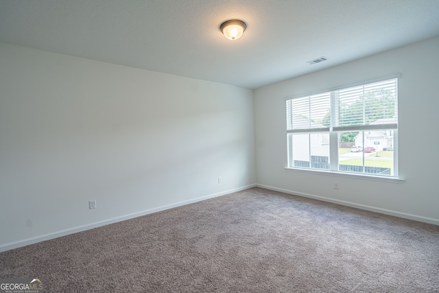 empty room featuring carpet floors