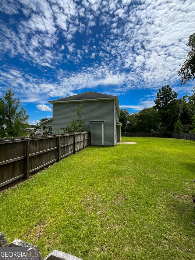 view of yard