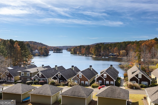 property view of water