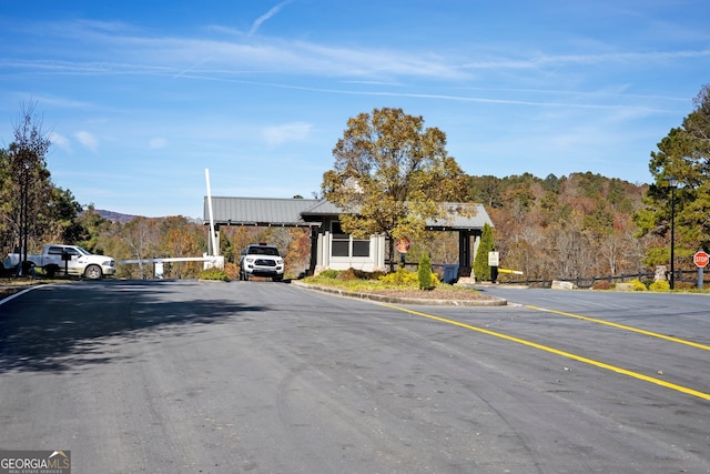 view of road