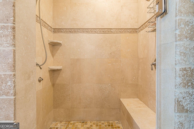 1829 Buckhead Valley Ln NE, Atlanta, GA 30324 - full bath with tiled shower