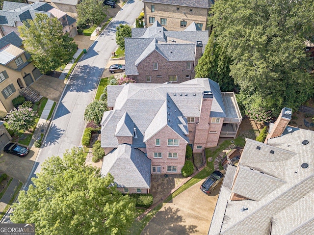 1829 Buckhead Valley Ln NE, Atlanta, GA 30324 - aerial view with a residential view
