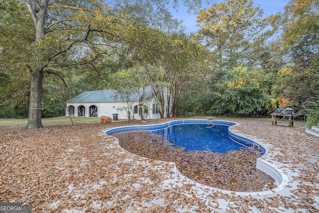 view of swimming pool