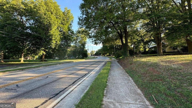 view of street