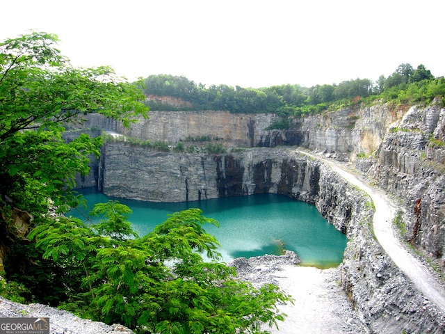 view of water feature