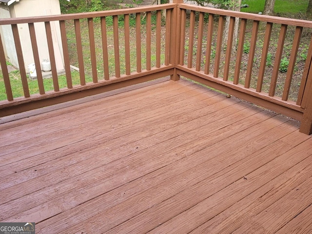 view of deck