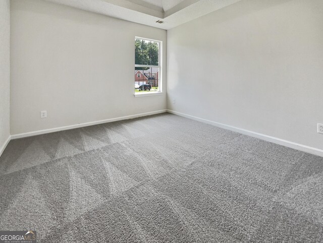 unfurnished room with carpet