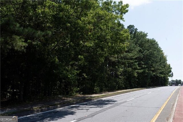 view of road